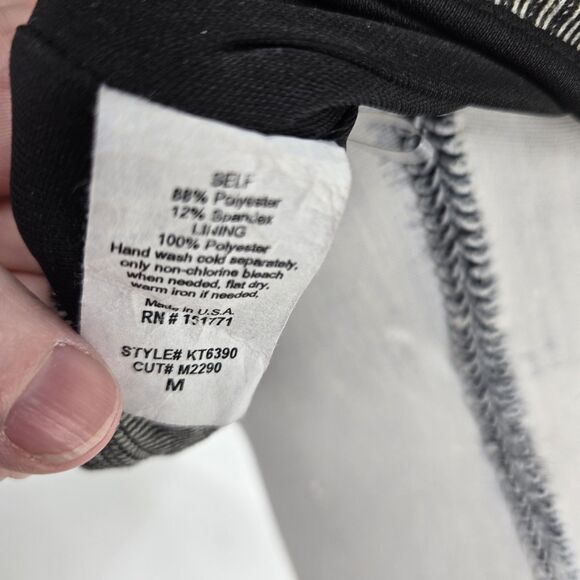 Le Lis Plaid Strapless Crop Top Medium - Picture 4 of 4